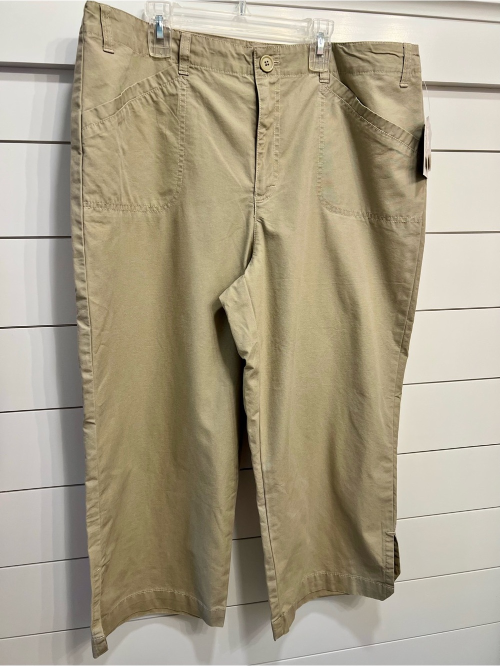 NWT FRENCH CUFF CROP PANTS